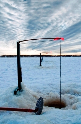  Fishing Gear on Ice Fishing Equipment  Ice Fishing Tip Ups  Ice Fishing Flashers