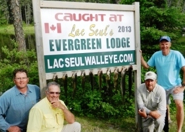 Evergreen Lodge Bragging Board